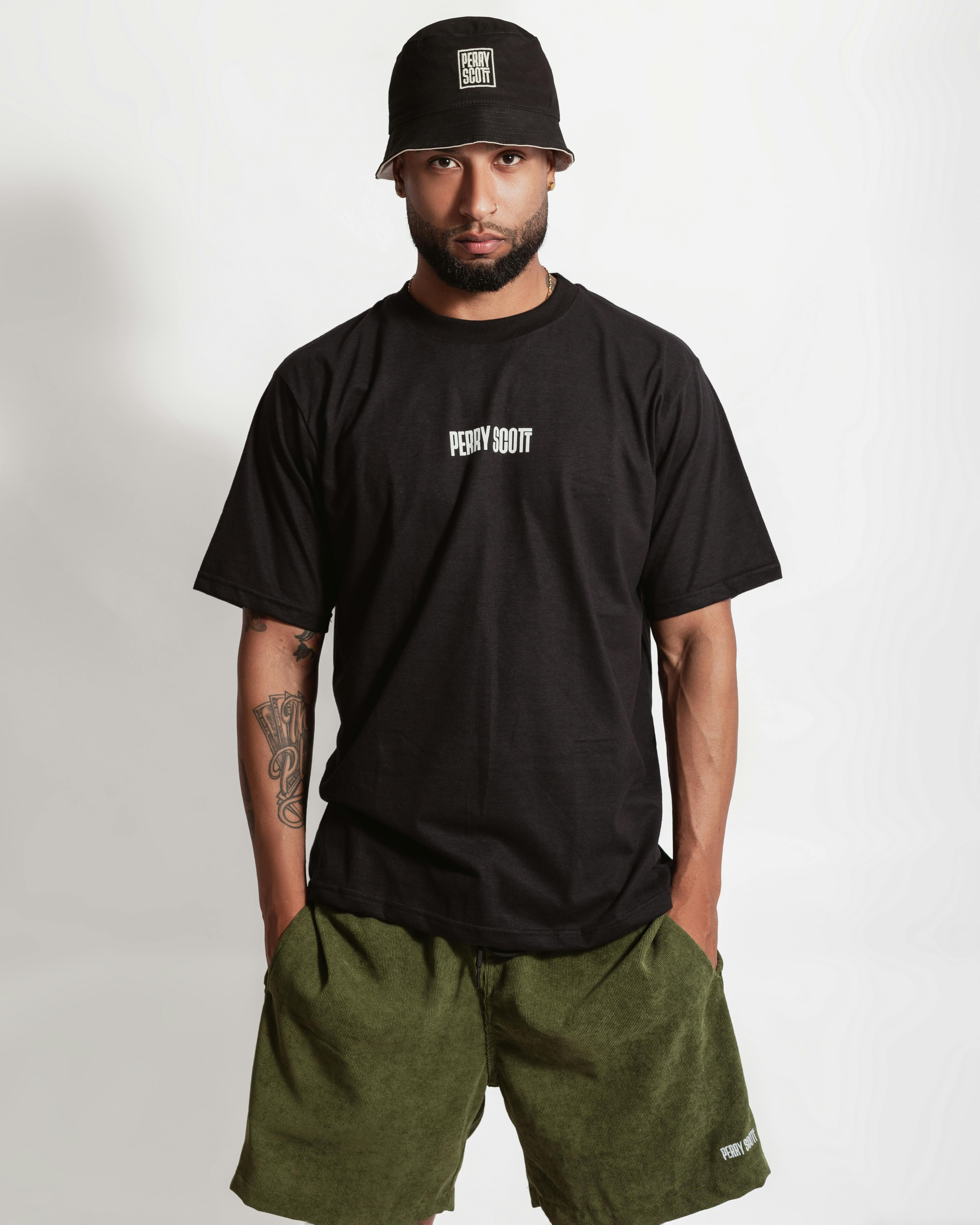 Black Pixel Logo Tee